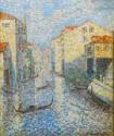 Henri Edmond Cross, Un canal à Venise