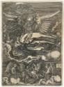 Albrecht Dürer, Das Schweißtuch, von einem Engel gehalten