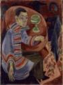 Ernst Ludwig Kirchner, Selbstbildnis als Trinker