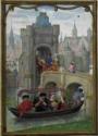 Simon Bening, The Hours of Hennessy (Hours of Notre-Dame). Labors of the Months: May