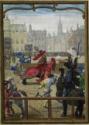 Simon Bening, The Hours of Hennessy (Hours of Notre-Dame). Labors of the Months: June