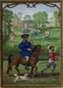 Simon Bening, The Hours of Hennessy (Hours of Notre-Dame). Labors of the Months: July