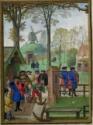 Simon Bening, The Hours of Hennessy (Hours of Notre-Dame). Labors of the Months: November