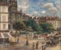 Pierre Renoir, Place de la Trinité in Paris
