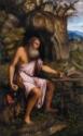 Gerolamo Romanino, Penitent Saint Jerome