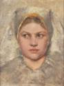 Gustav Klimt, Study head of a Hanna woman
