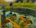 Paul Gauguin, Gauguin, Paul Eugéne Henri (1848-1903), Washerwomen, Oil on canvas, Postimpressionism, 1888,