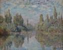 Claude Monet, Monet, Claude (1840-1926), The Seine at Vetheuil, Oil on canvas, Impressionism, 1878,