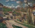 Camille Pissarro, Pissarro, Camille (1830-1903), Un carrefour à l'Hermitage, Oil on canvas, Impressionism, 1876,