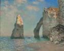 Claude Monet, Monet, Claude (1840-1926), The Cliff at Etrétat, Oil on canvas, Impressionism, 1885,