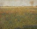 Georges Seurat, Seurat, Georges Pierre (1859-1891), La Luzerne, Saint-Denis, Oil on canvas, Postimpres