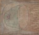 Paul Klee, Klee, Paul (1879-1940), Fear, Gouache and wax on burlap, Modern, 1934,