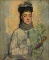 Edgar Degas, Degas, Edgar (1834-1917), Woman with an Umbrella (Berthe Jeantaud), Oil on canvas, Impressionism, c.