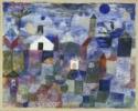 Paul Klee, Klee, Paul (1879-1940), Landscape in Blue, Watercolour on paper, Modern, 1917,