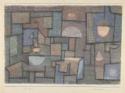Paul Klee, Klee, Paul (1879-1940), North Room, Watercolour on paper, Modern, 1932,