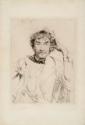 Paul Helleu, Helleu, Paul César (1859-1927), Portrait of the painter James Abbott McNeill Whistler
