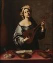 Antiveduto  Gramatica, Gramatica (Grammatica), Antiveduto (1571-1626), Allegory of Music, Oil on canvas, Ba