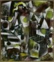 Paul Klee, Klee, Paul (1879-1940), Swamp Legend (Sumpflegende), Oil on cardboard, Modern, 1919,