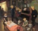 Otto Haslund, Haslund, Otto Carl Bentzon (1842-1917), A Concert: The Artist's