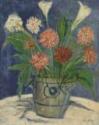Maurice Utrillo, Utrillo, Maurice (1883-1955), Vase d'arums et de dahlias (Vase with Arums and Dahlia