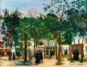 Maurice Utrillo, Utrillo, Maurice (1883-1955), La Place du Tertre à Montmartre, Oil on canvas, Postimpressionism, ca 1920-1