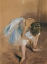 Edgar Degas, Sitzende Tänzerin