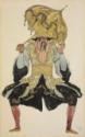 Léon Bakst, Kostümentwurf zum Ballett Dornröschen von P. Tschaikowski