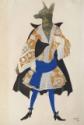 Léon Bakst, Kostümentwurf zum Ballett Dornröschen von P. Tschaikowski