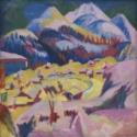 Ernst Ludwig Kirchner, Frauenkirch during the winter