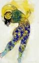 Marc Chagall, Blue-and-Yellow Monster. Costume design for the ballet The Firebird by I. Stravinsky