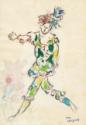 Marc Chagall, Costume design for the ballet Daphnis et Chloé by M. Ravel