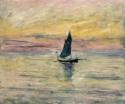 Claude Monet, The Sailing Boat, Evening Effect