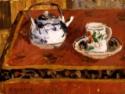 Camille Pissarro, Nature morte, tasse et théière