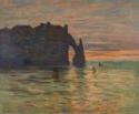 Claude Monet, Sunset at Étretat