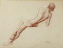 Léon Bakst, Nude study: Ida Rubinstein