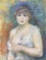 Pierre Auguste Renoir, Femme demi-nue (Portrait of the Actress Jeanne Samary)