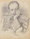 Ilja Jefimowitsch Repin, Portrait of the composer César Antonovich Cui (1835-1918)