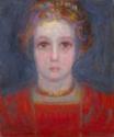 Piet Mondrian, Portrait of a Girl in Red