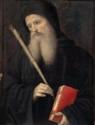 Perugino, Saint Benedict (Predella of the San Pietro Polyptych)