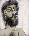 Pablo Picasso, Tête d'homme barbu (The head of a bearded man)