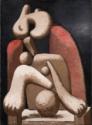 Pablo Picasso, Woman in a Red Armchair (Femme au fauteuil rouge)