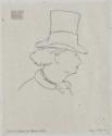 Édouard Manet, Portrait of Charles Baudelaire (1821-1867)