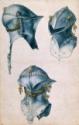 Albrecht Dürer, Three Views of a Jousting Helmet