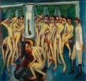Ernst Ludwig Kirchner, Das Soldatenbad (Artillerymen)