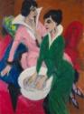 Ernst Ludwig Kirchner, Two Women by a Sink. The Sisters