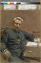 Isaak Iljitsch Lewitan, Portrait of the silent film actor Alexander Pavlovich Lensky (1847-1908)