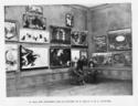 Unbekannter Fotograf, III. Biennale di Roma 1925. Futuristische Gruppenausstellung kuratiert von F. T. Marinetti. Werke von Giacomo Balla, Fortunato D