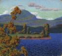 Konrad Vilhelm Mägi, Landschaft Norwegens