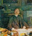 Théo van Rysselberghe, Porträt von Émile Verhaeren (1855-1918)