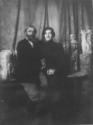 Unbekannter Fotograf, Hochzeitsfoto von Sergei und Margarita Konenkow